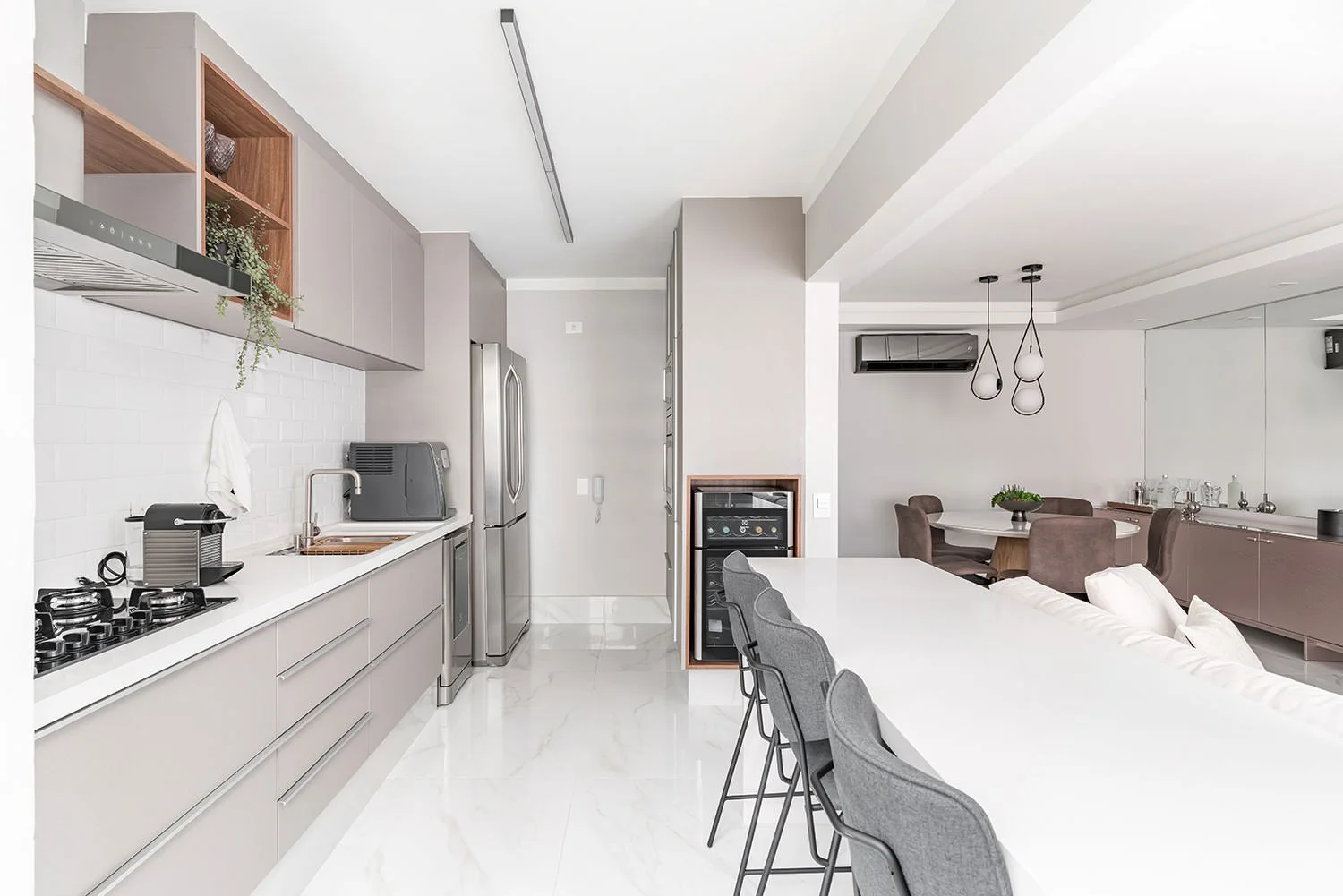 Fotografia do projeto Apartamento AB na Alameda Jaú, Jardins — reforma e design de interiores por Lima Vari Arquitetos, São Paulo (imagem 12)