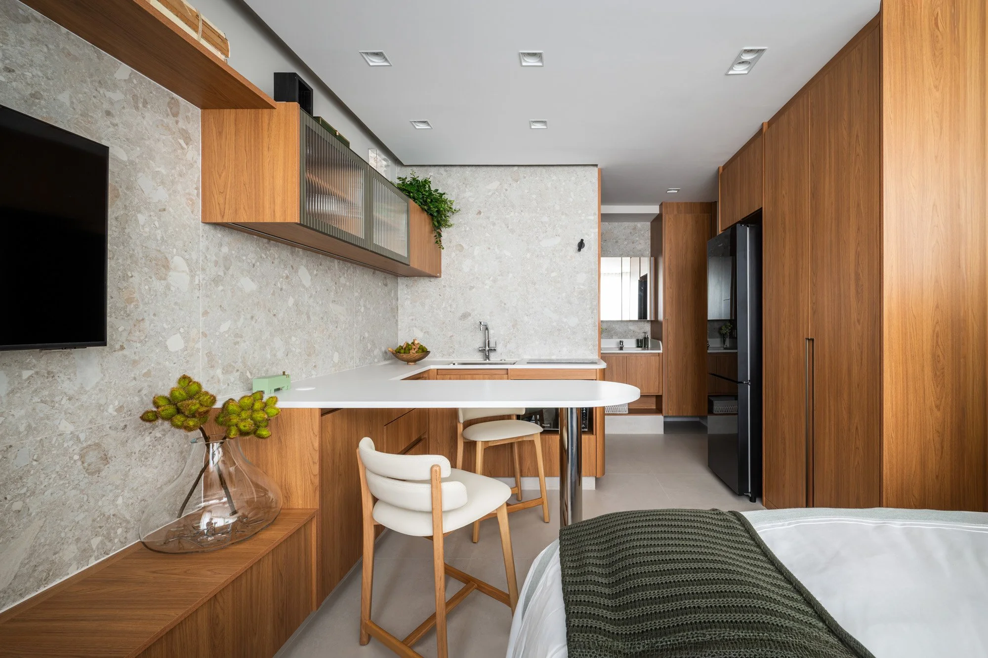 Projeto de arquitetura e interiores assinado pela Lima Vari Arquitetos, São Paulo (imagem 3)